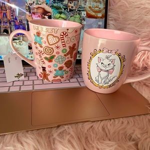 Pink Christmas gingerbread mug *ONLY* NEW